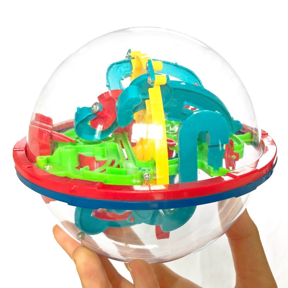 3D Intellect Puzzle Ball Maze Game for Children