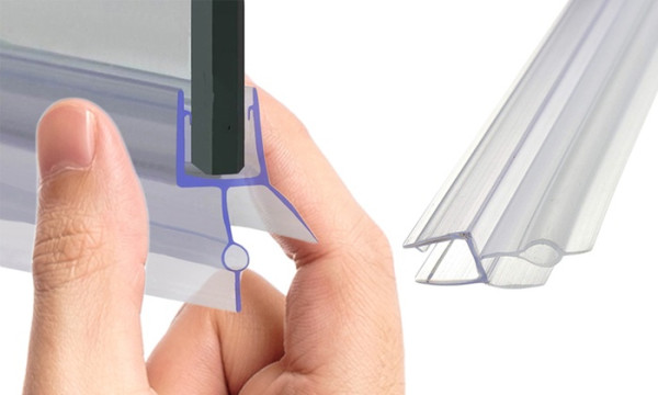 2pcs/Pack Sealing strip for glass shower door