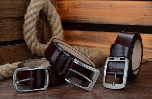 COWATHER cowhide genuine leather belts for men