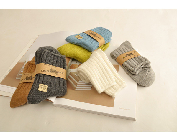 Soft winter wool socks-5 pairs / 10pairs.