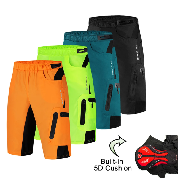 One-piece silicone cycling shorts