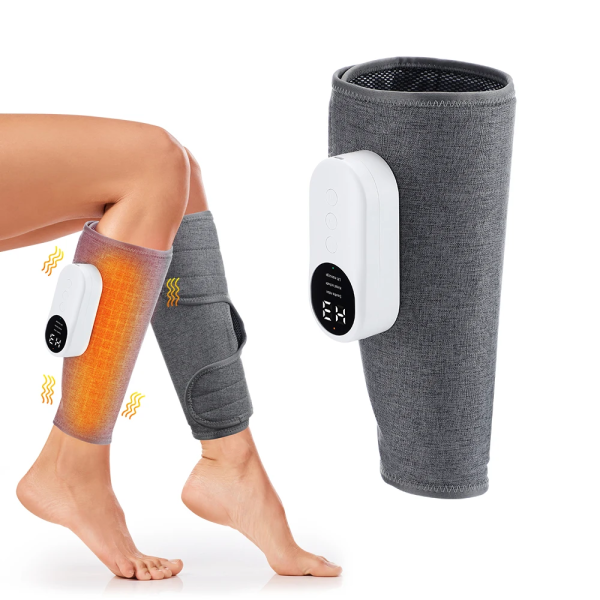 Constant temperature hot compress leg massager