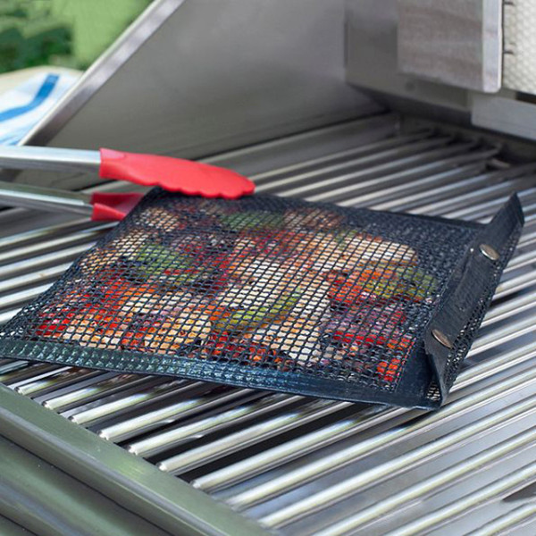 Reusable Non-Stick BBQ Mesh Grilling Bag