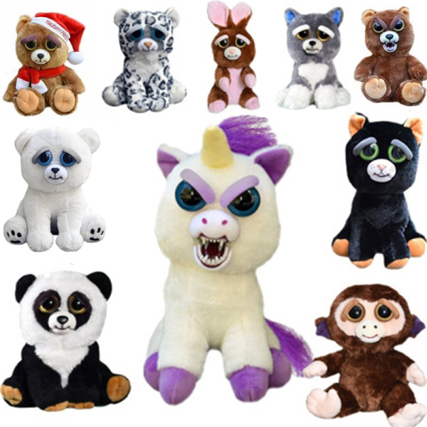 Change Face Feisty Pets Plush Toys
