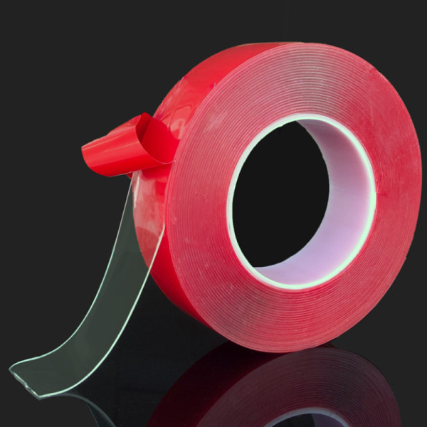 Transparent Silicone Double Sided Tape High Strength No Traces Adhesive Sticker