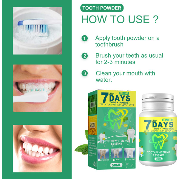 Oral Care Teeth Whitening Powder