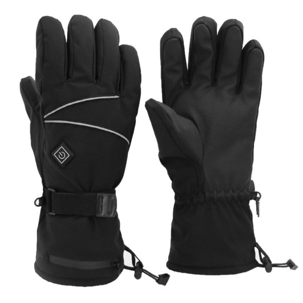 Three-level thermostat outdoor sports heating gloves   