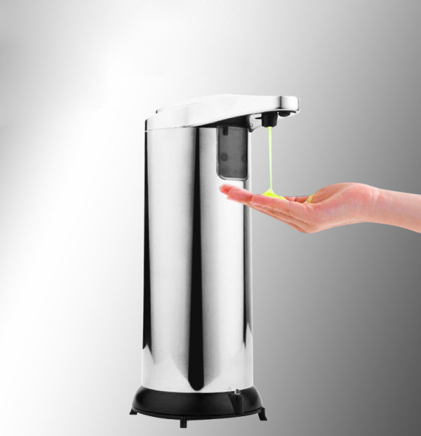 Non-contact sensory control soap pump