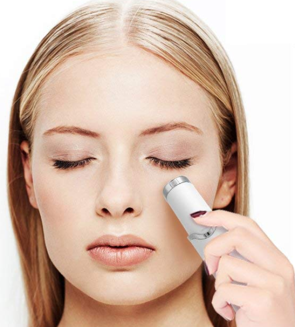 Electric Eye Massager Relieves Eye Wrinkles and Dark Circle Heated Skin