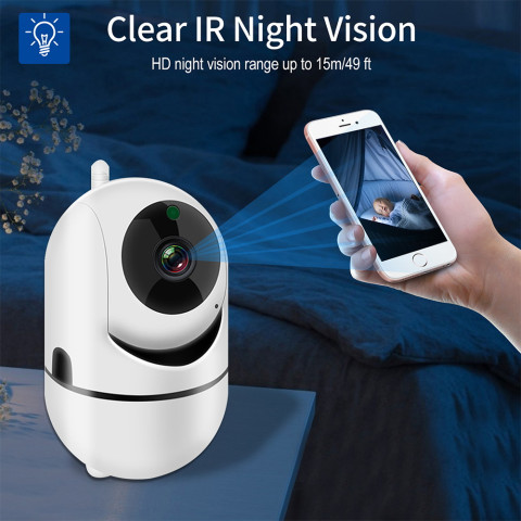 HD 720P Cloud Wireless IP Camera Intelligent Auto Tracking Of People Home Security Surveillance CCTV Network Wifi Camera