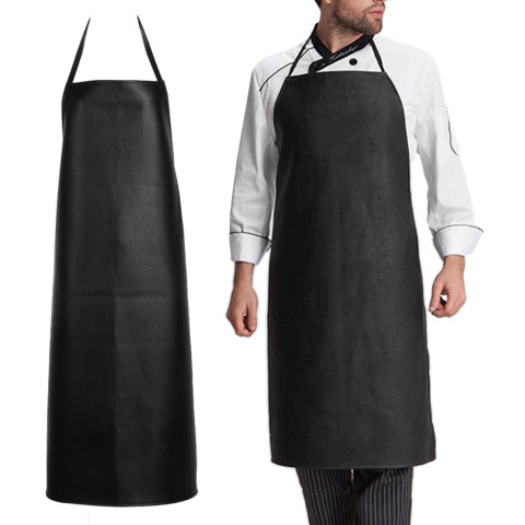 Leather Apron Waterproof Oil Proof and Wear-resisting