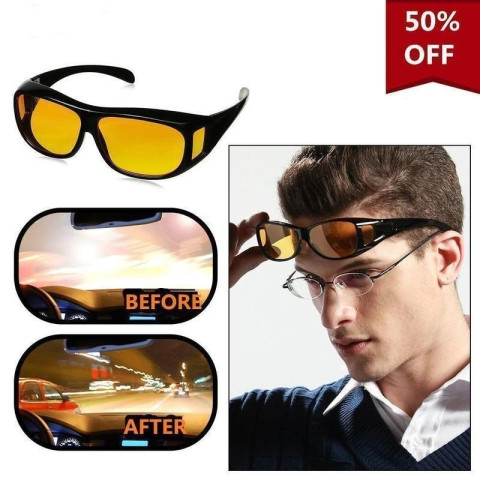 HD Vision Wrap Arounds Glasses