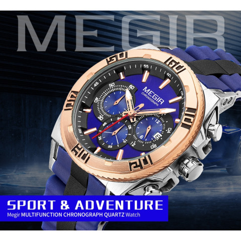 MEGIR Chronograph Sport Watch