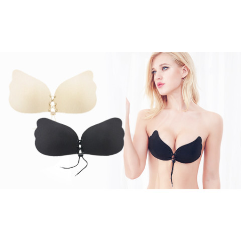 Wings chest silicone invisible bra