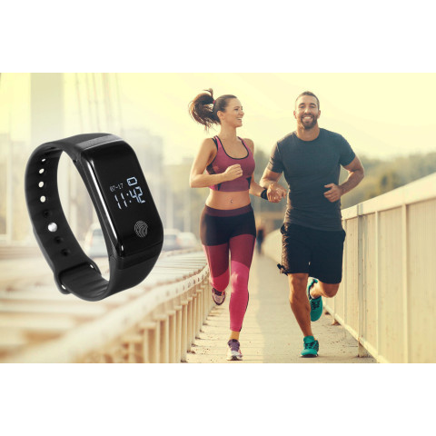 18-in-1 lifestyle tracker - Built-in heart rate monitor, blood tracker, etc.