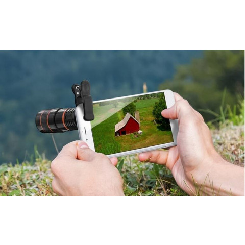 8x zoom adjustment mobile phone telescope