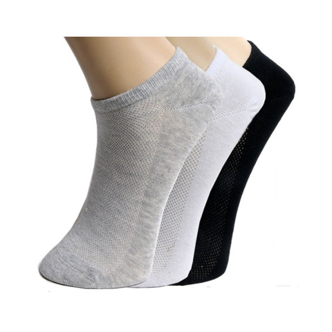 Mens Womens Soft Ankle Cut Sport Socks Cotton Socks Lot White Grey Black Unisex