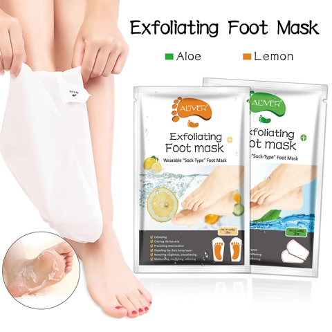 Aliver Exfoliating foot peel mask dead skin remover