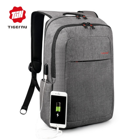 Tigernu Business Waterproof Large Capacity USB Charging Backpack