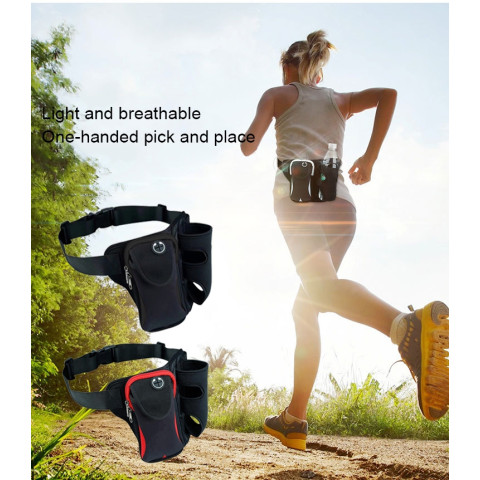 Multi-functional Unisex Running Outdoor Sports Water Bottle Waist Bag