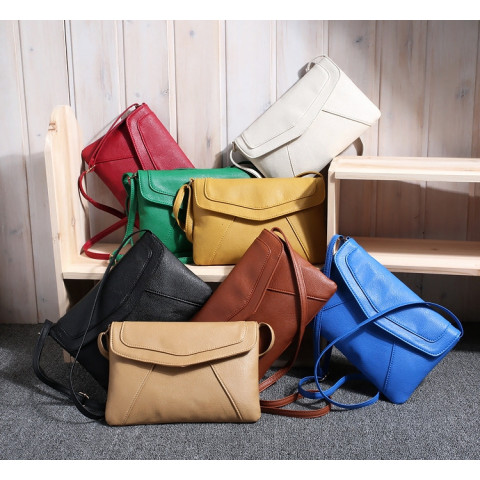 Vintage leather handbags ladies  purse famous designer crossbody shoulder messenger bags