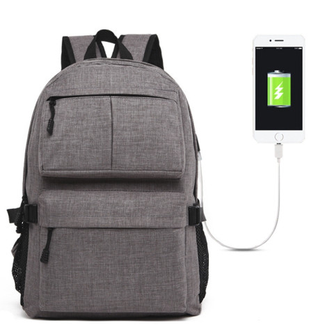 Laptop Backpack Usb Port Fit 15.6 Inch Water Resistant