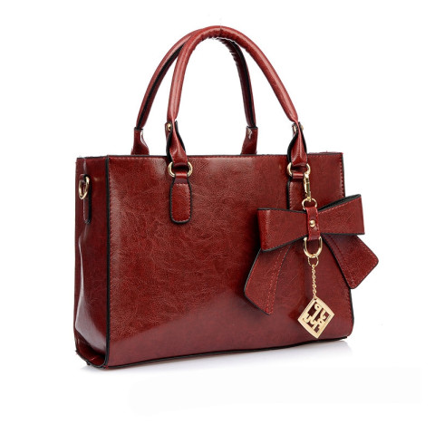 Women's retro bow handbag