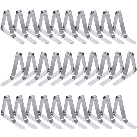 Christmas 12pcs/Pack Tablecloth Clip Ideal for Pary ,Picnics Marquees or Weddings Graduation 