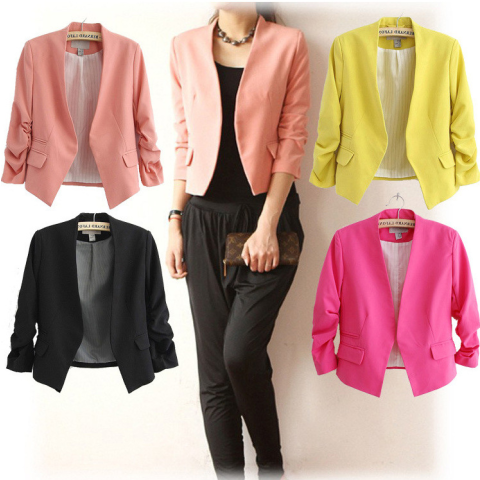 Women Short Design Suit Jackets