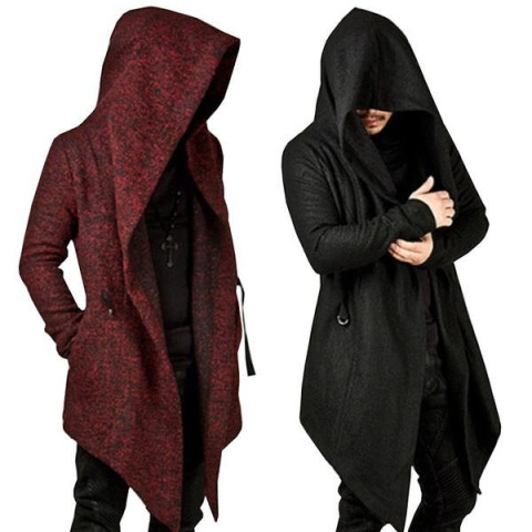 Asymmetrical Men's Coat Jacket