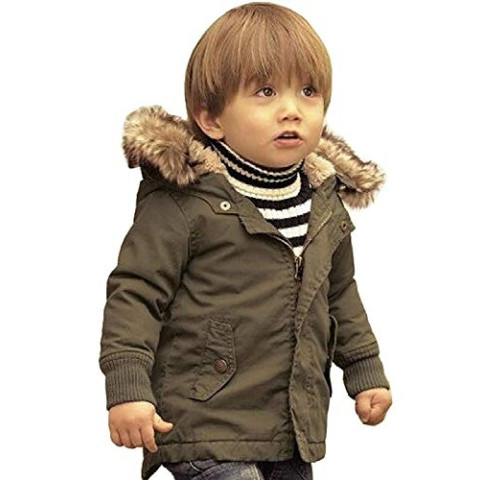 Kid's Hooded Parka