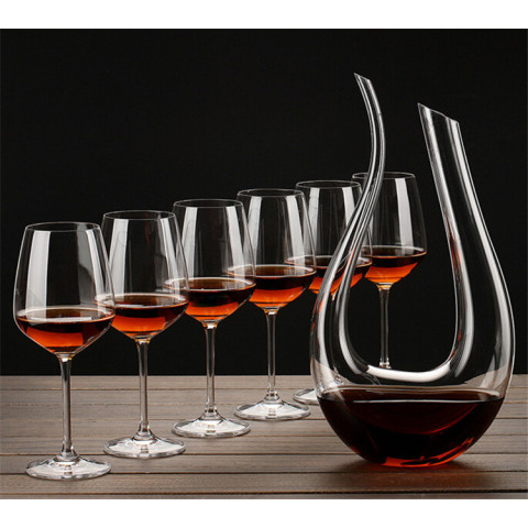 Handmade Glass Wine Decanter