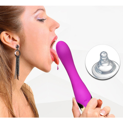 Female 10 frequency G-spot vibrating massager