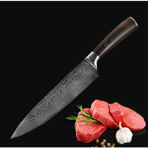 Professional 8 inch 7cr17 Stainless Steel  Damascus Chef Knife