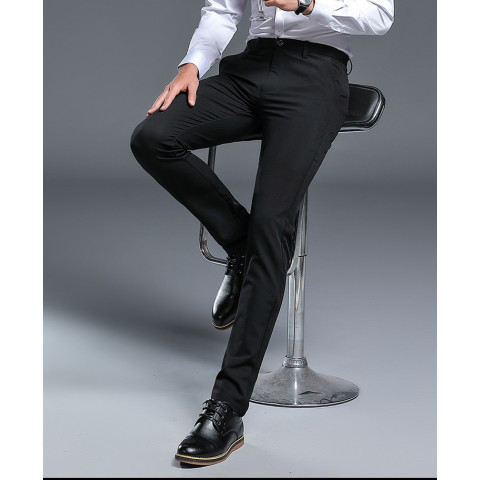 Men's Slim Fit Casual Stretch Suit trousers
