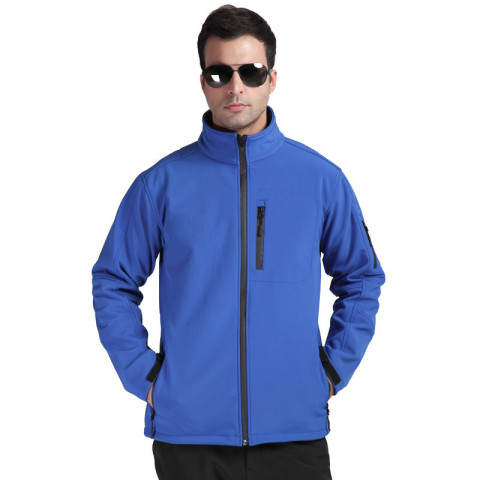 Men's  composite fleece outdoor hiking and leisure sports jacket