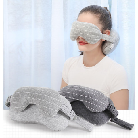 Travel Eye mask And Neck Pillow set