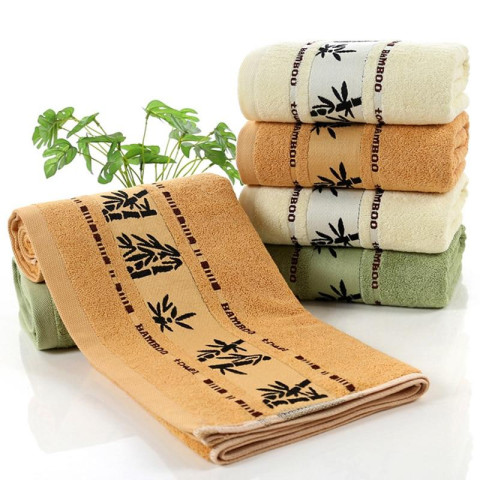 Towels in bamboo 4- or 5 parts