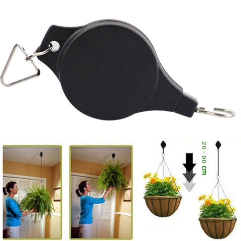Retractable Basket Hanging Pull Down Hanger