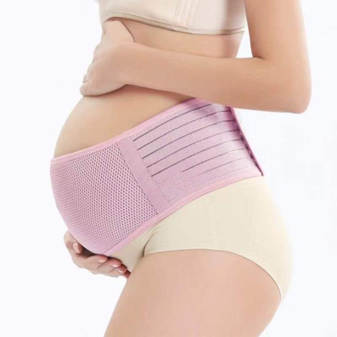 Pregnant women's belly support belt Adjustable elasticity fetal support belt