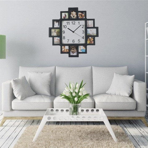 DIY Wall Clock Modern Design Photo Frame Clock