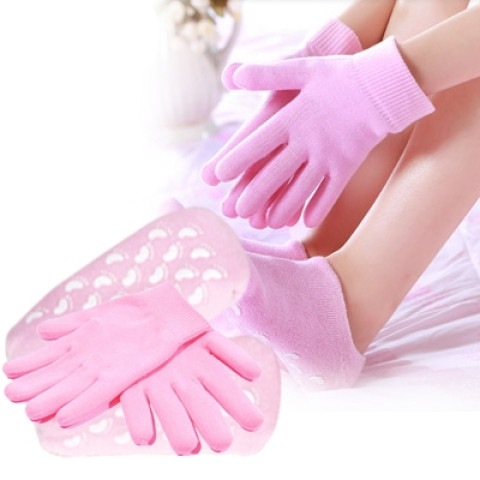 SPA Gel reusable gloves & Sock Moisturizing whitening