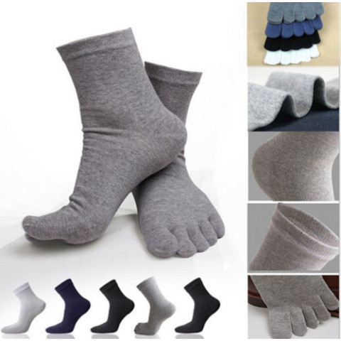 Sports Five Finger Pure Cotton Socks