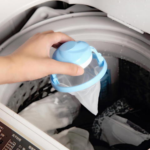 Smart filter that collects hair in the washing machine