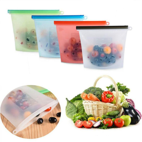 Reusable Silicone Food Fresh Bags