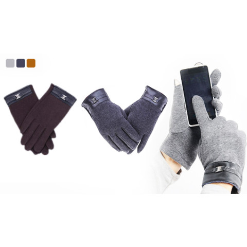 Men's warm touch glove