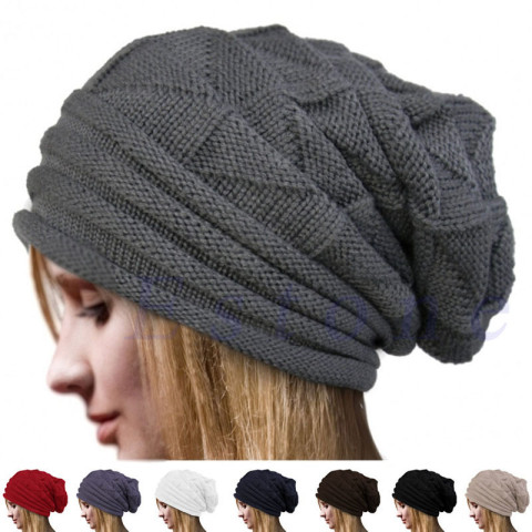 Baggy Slouchy Winter Beanie Hat 