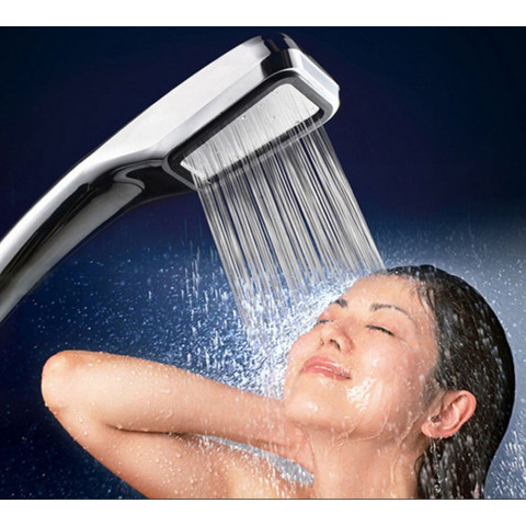 Pressurize Water Saving Chrome Hand Shower