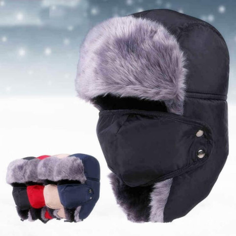 Winter Outdoor Earflap Warm Snow hat