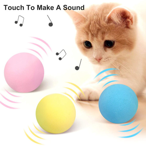 Smart cat toy interactive ball